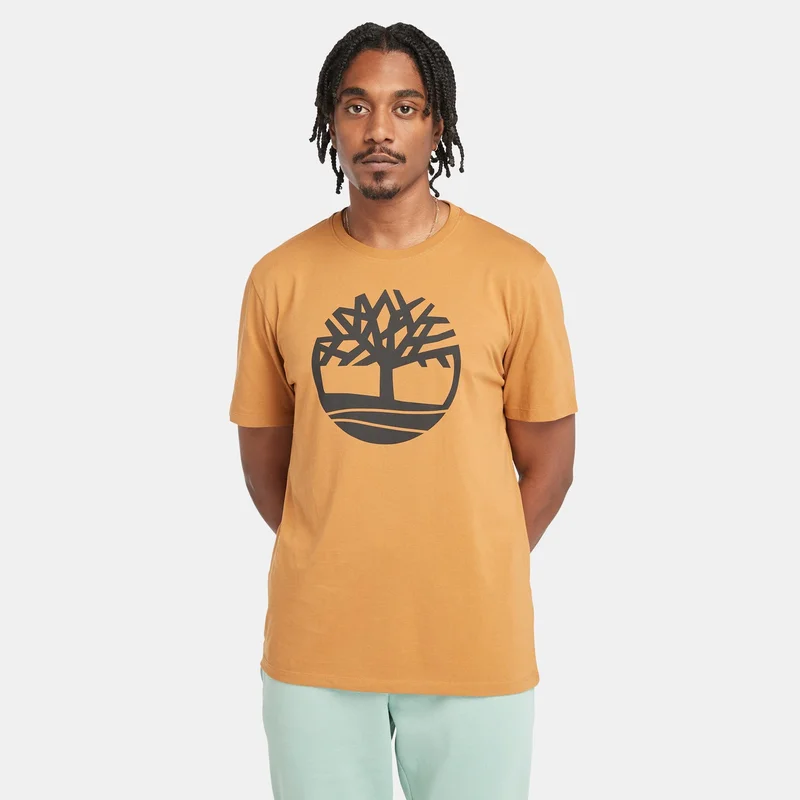 Timberland Men's Kennebec River Tree Logo T-Shirt
